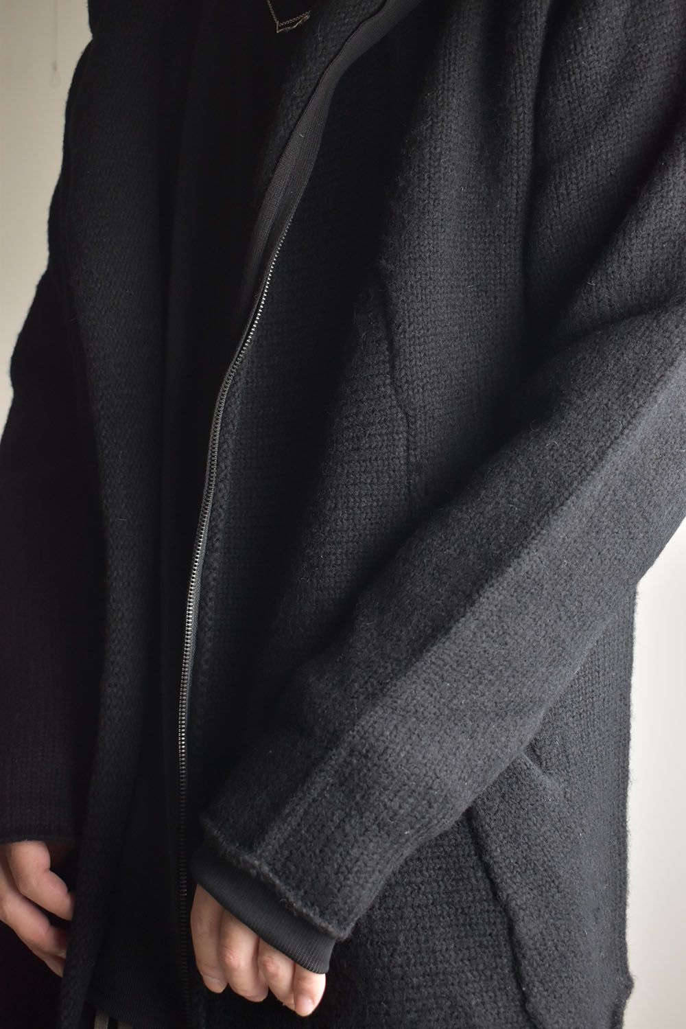 Riders Knit"Black" / ライダースニット"ブラック"
