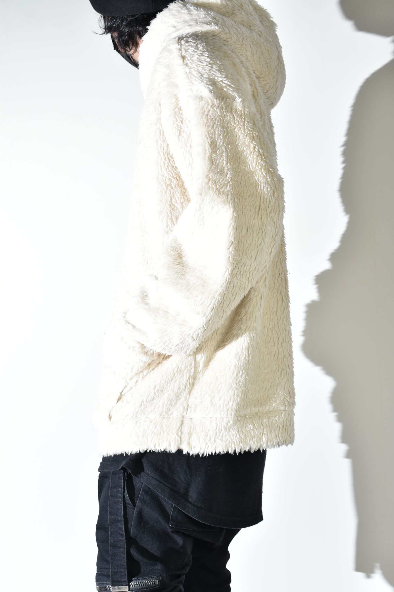Oversized Pullover Hoodie "Ecru" / オーバーサイズプルオーバーフーディ"エクリュ"