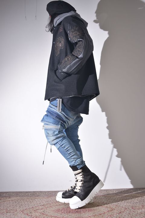 インディゴ × ピグメントグレー