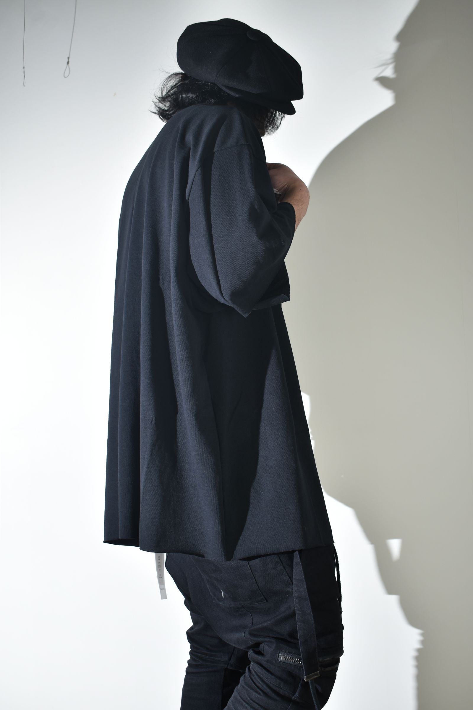 Oversized Cut & Sewn Tee"Black" / オーバーサイズカットソー"ブラック"