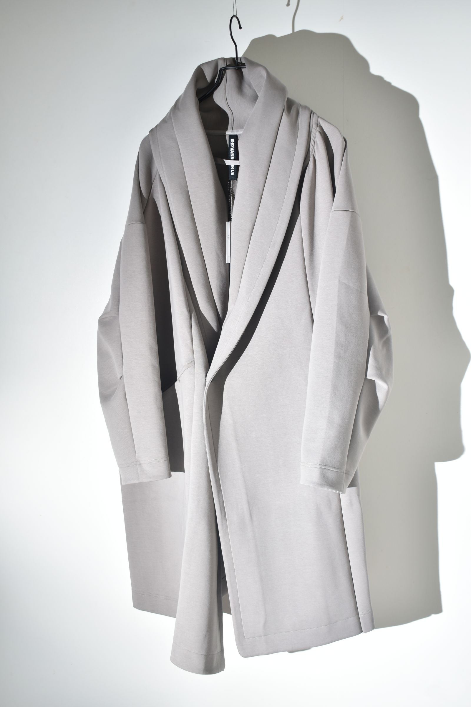 Rap Jersey Coat "Greige" / ラップジャージーコート"グレージュ"