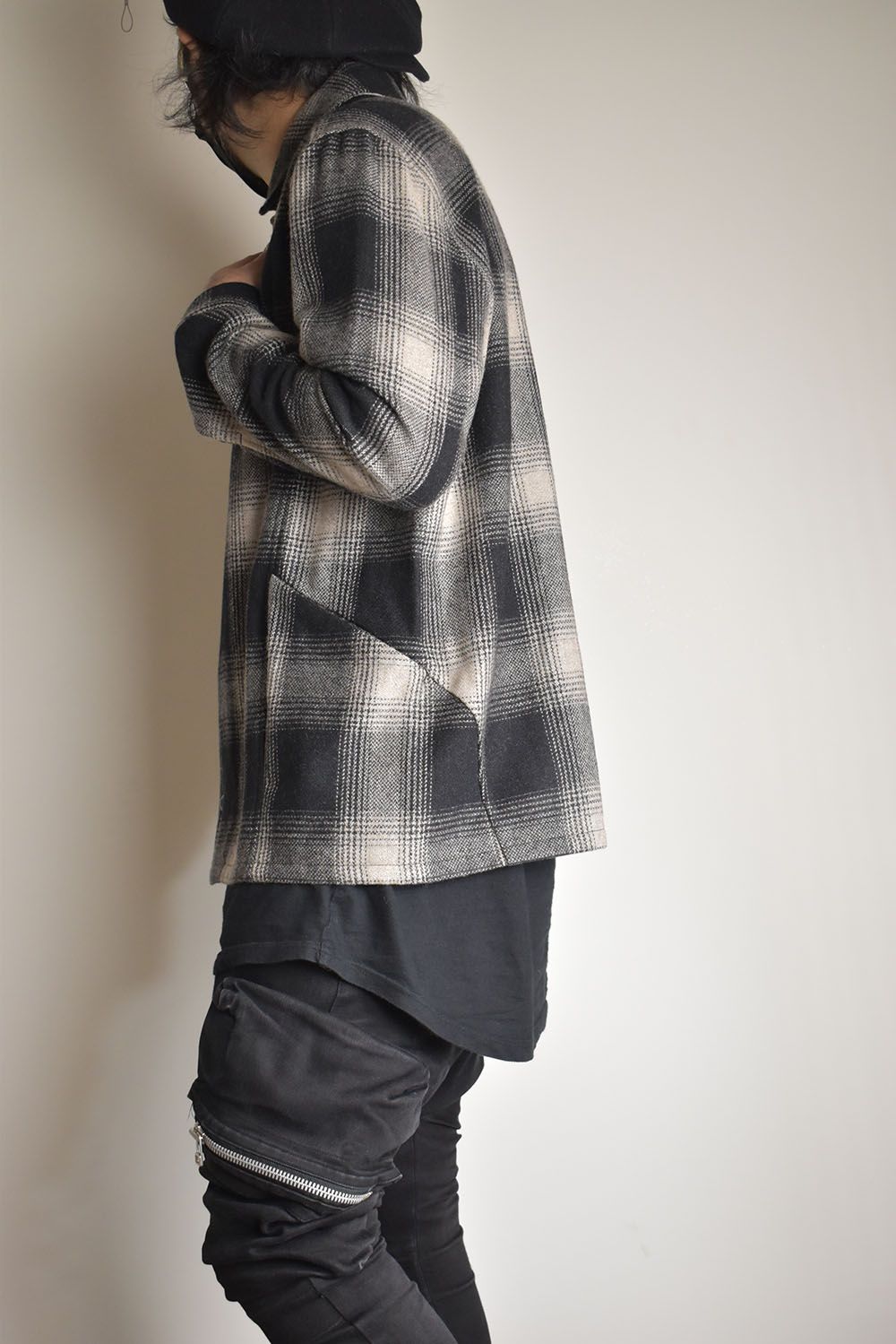 Flannel Shirts"Mix Black"/フランネルシャツ"ミックスブラック"