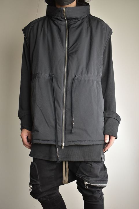 Chill Buster Sleeve Less Parka"Black"/チルバスタースリーブレスパーカー"ブラック"