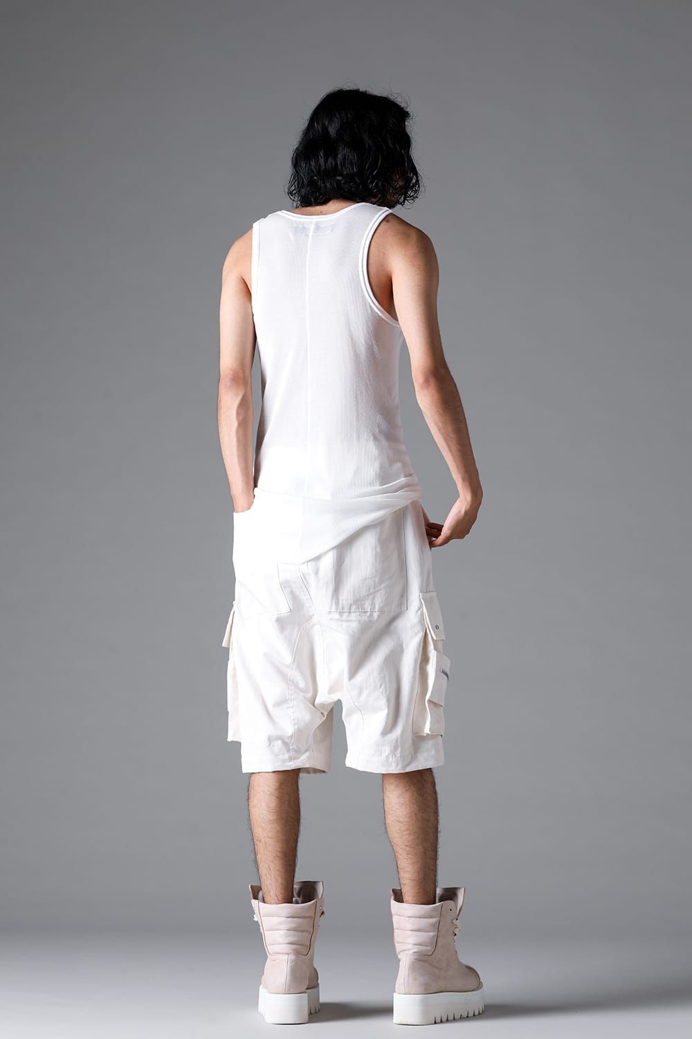 《2026SS先行予約》Rib Tank Top"Black / White / Stone / Greige / Sand" / リブタンクトップ"ブラック/ホワイト/ストーン/グレージュ/サンド"
