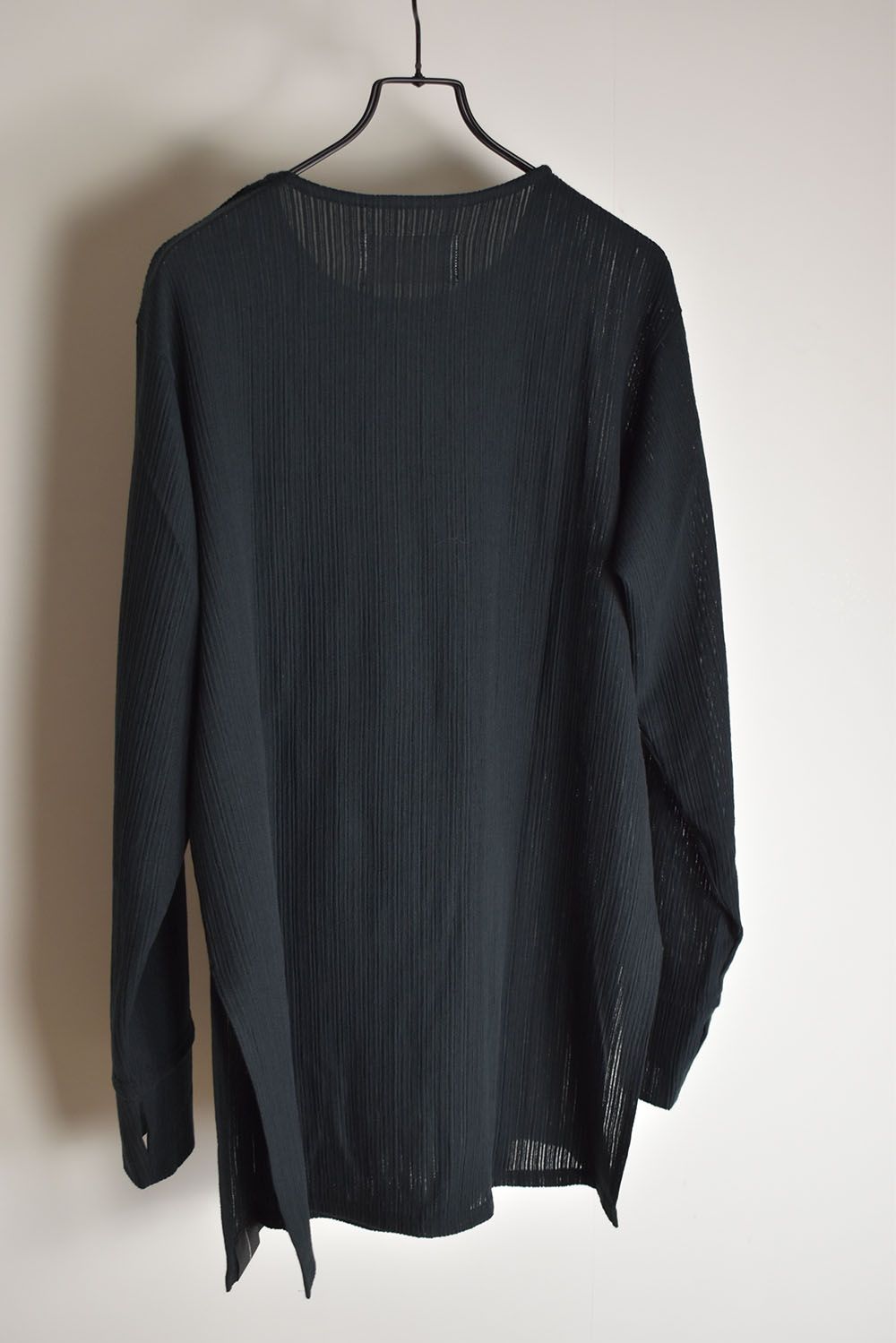 Base Layer Round Neck"Black"/ベースレイヤーラウンドネック"ブラック"