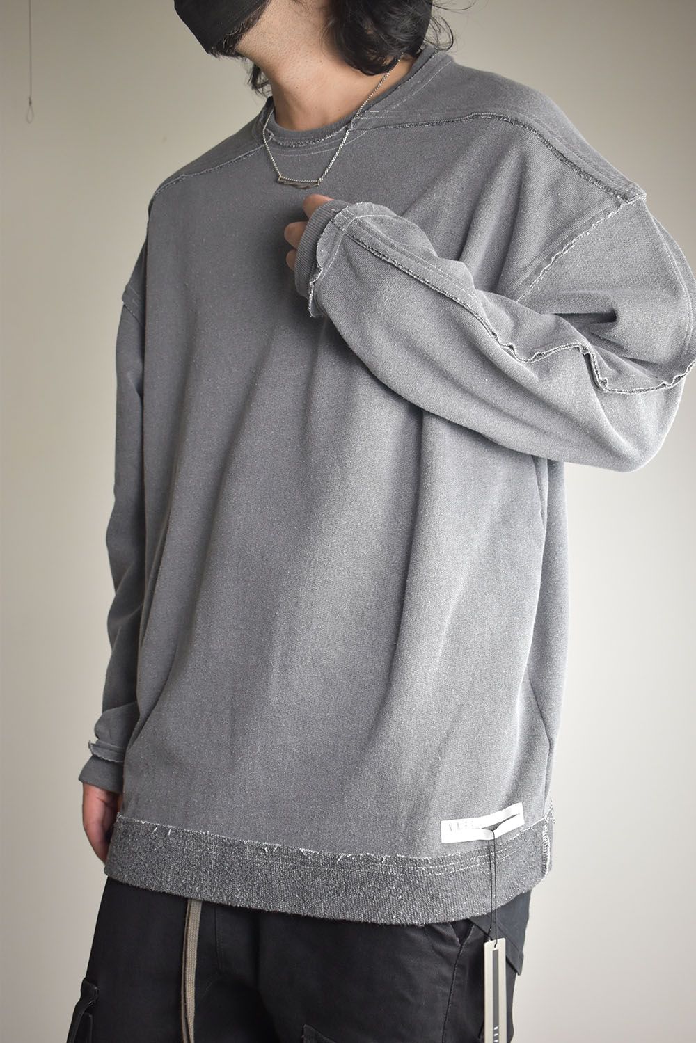 Painter Sweat Pullover"Grey" / ピグメントスウェットプルオーバー"グレー"
