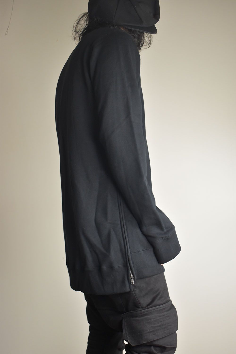 Over Sized Pullover"Black" / オーバーサイズプルオーバー"ブラック"