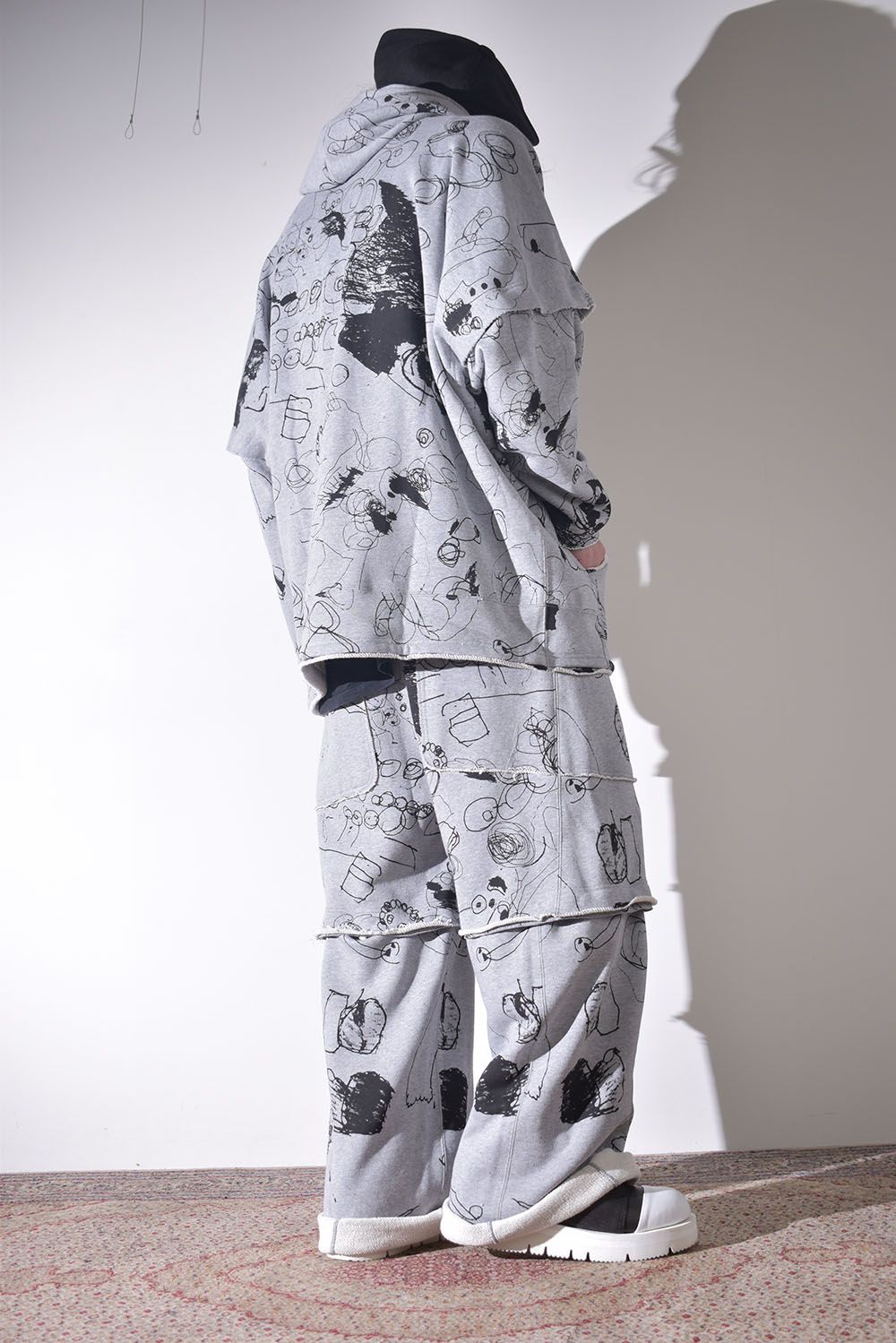 春夏のラフなスウェット