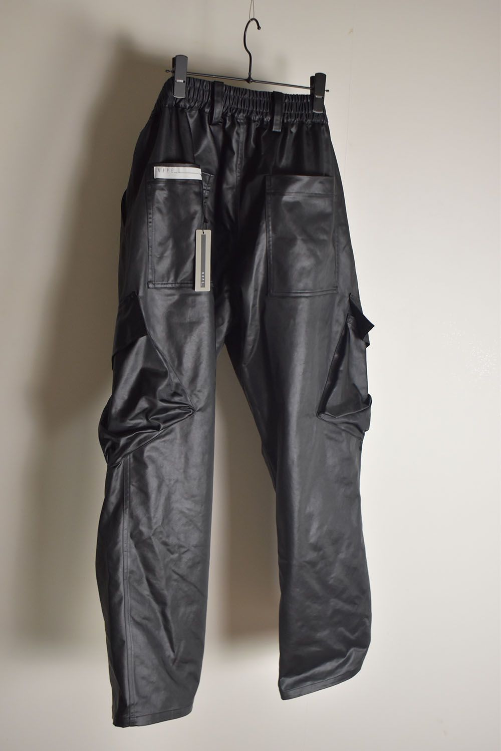 Heavy Satin Cargo Pants"Black" / ヘビーサテンカーゴパンツ"ブラック"