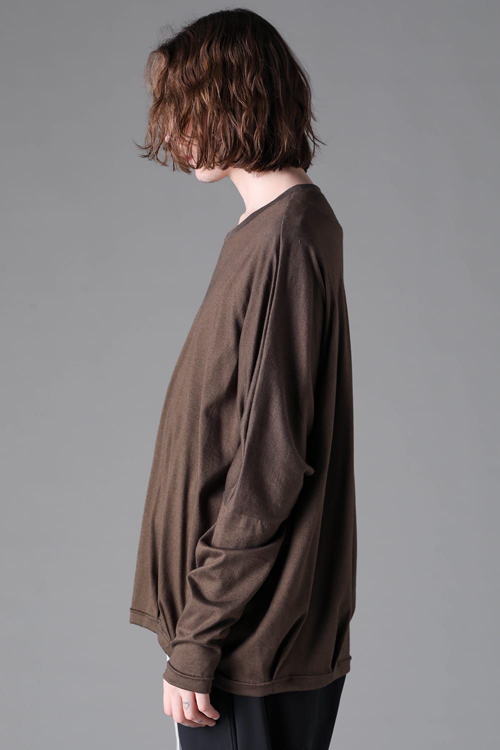 《2026AW先行予約》Dolman Pullover"Black / Brown /Grey / D.Grey / Khaki" / ドルマンプルオーバー"ブラック/ブラウン/グレー/ダークグレー/カーキ"