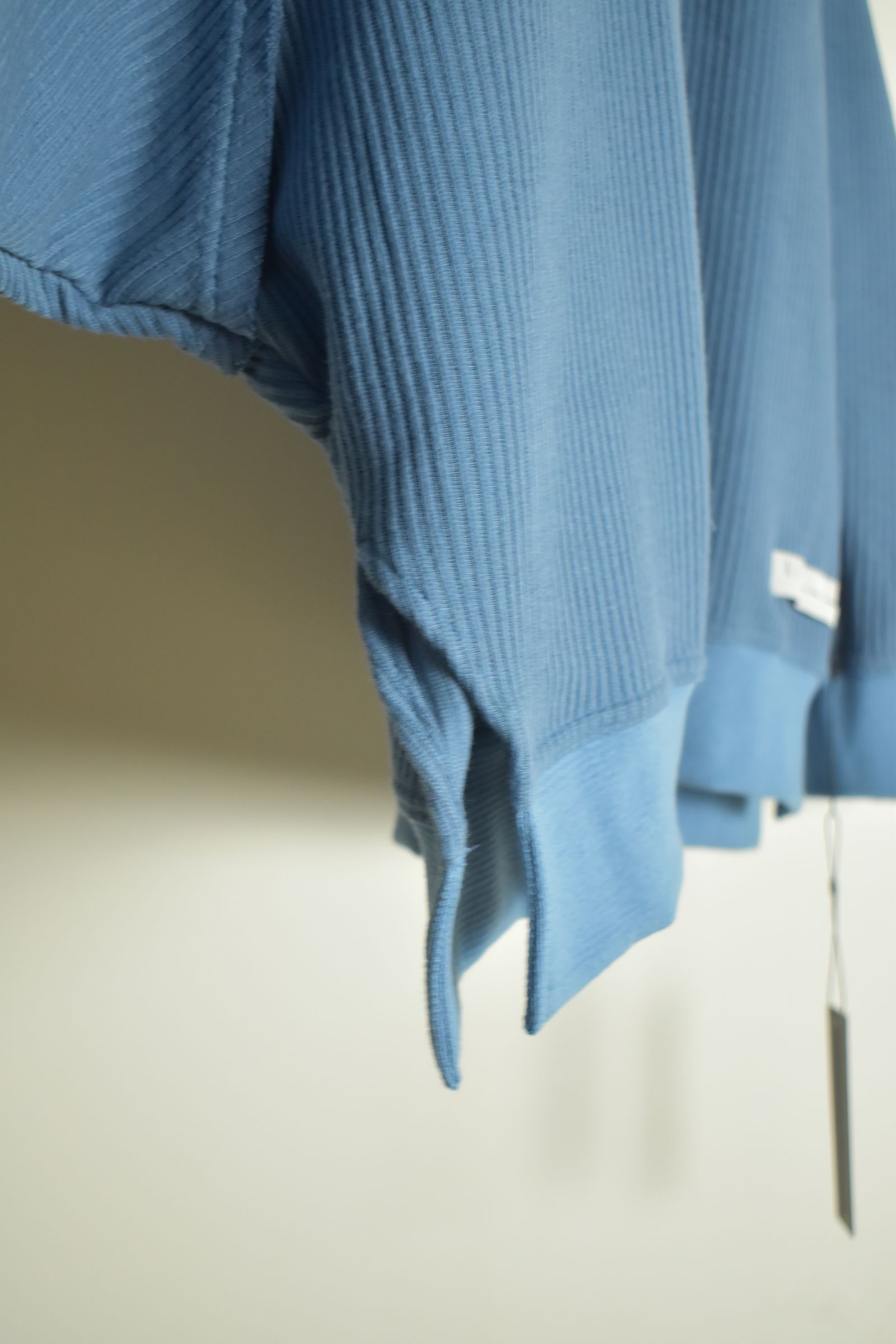 Rail Knit Dolman Sleeve"Blue" / レールニットドルマンスリーブ"ブルー"