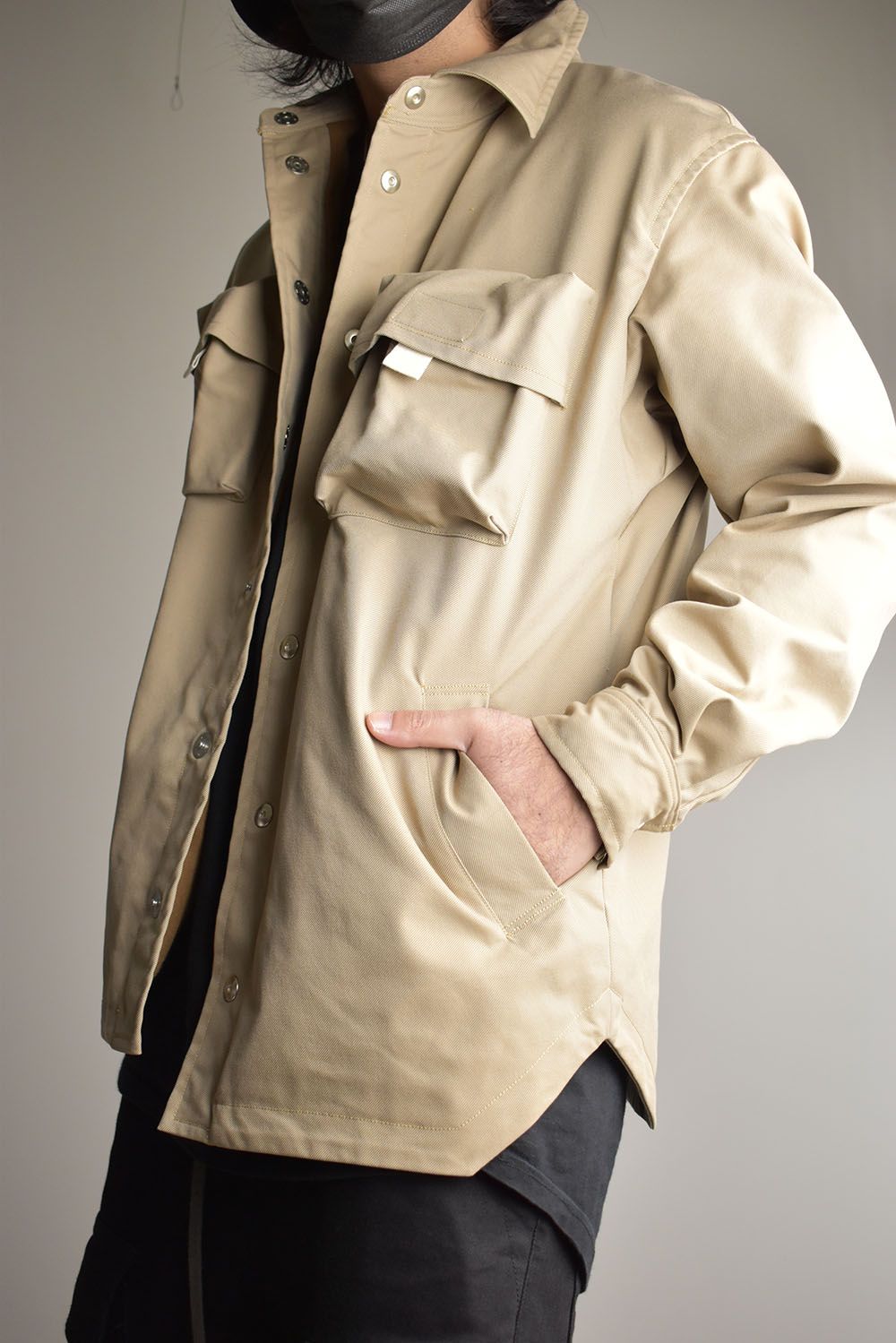 Shirts Jacket "Beige" / シャツジャケット"ベージュ"