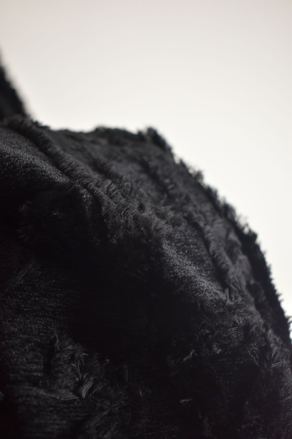 Jacguard Long Shirts"Black"/ジャガードロングシャツ"ブラック"