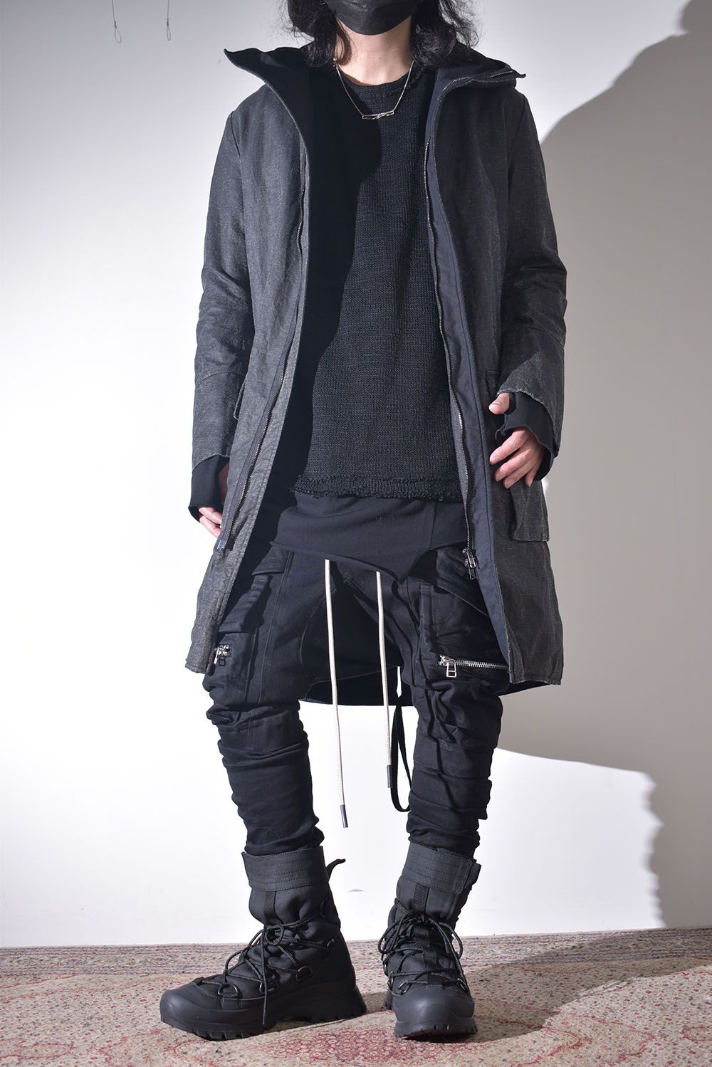 ブルゾンっぽく着れるコート