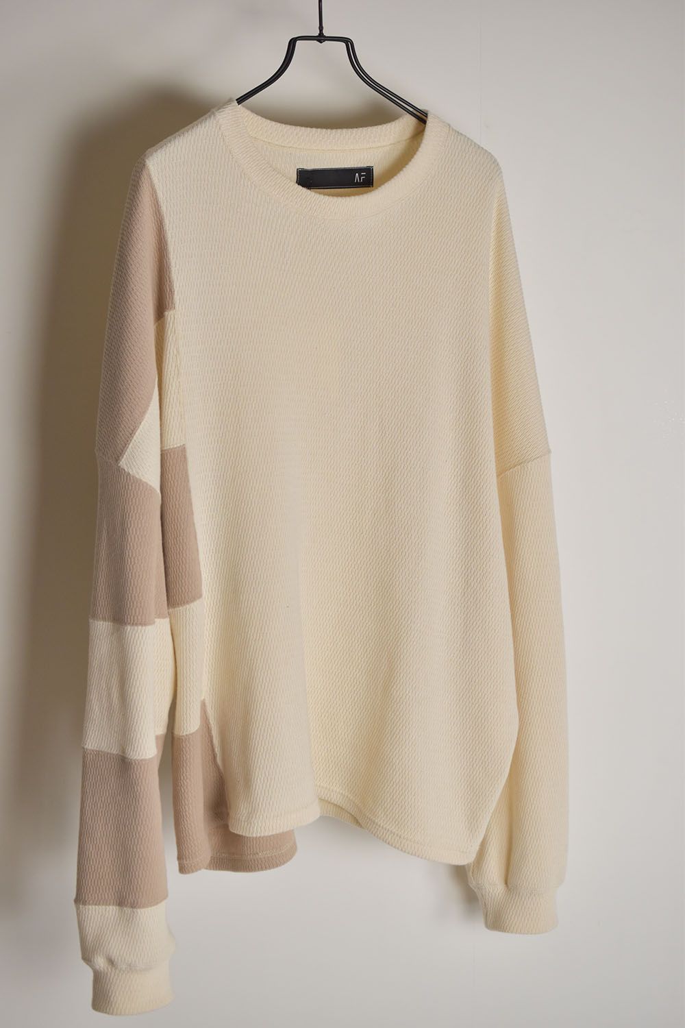 Switching Top"Ivory×Beige"/スウィッチングトップ"アイボリー×ベージュ"