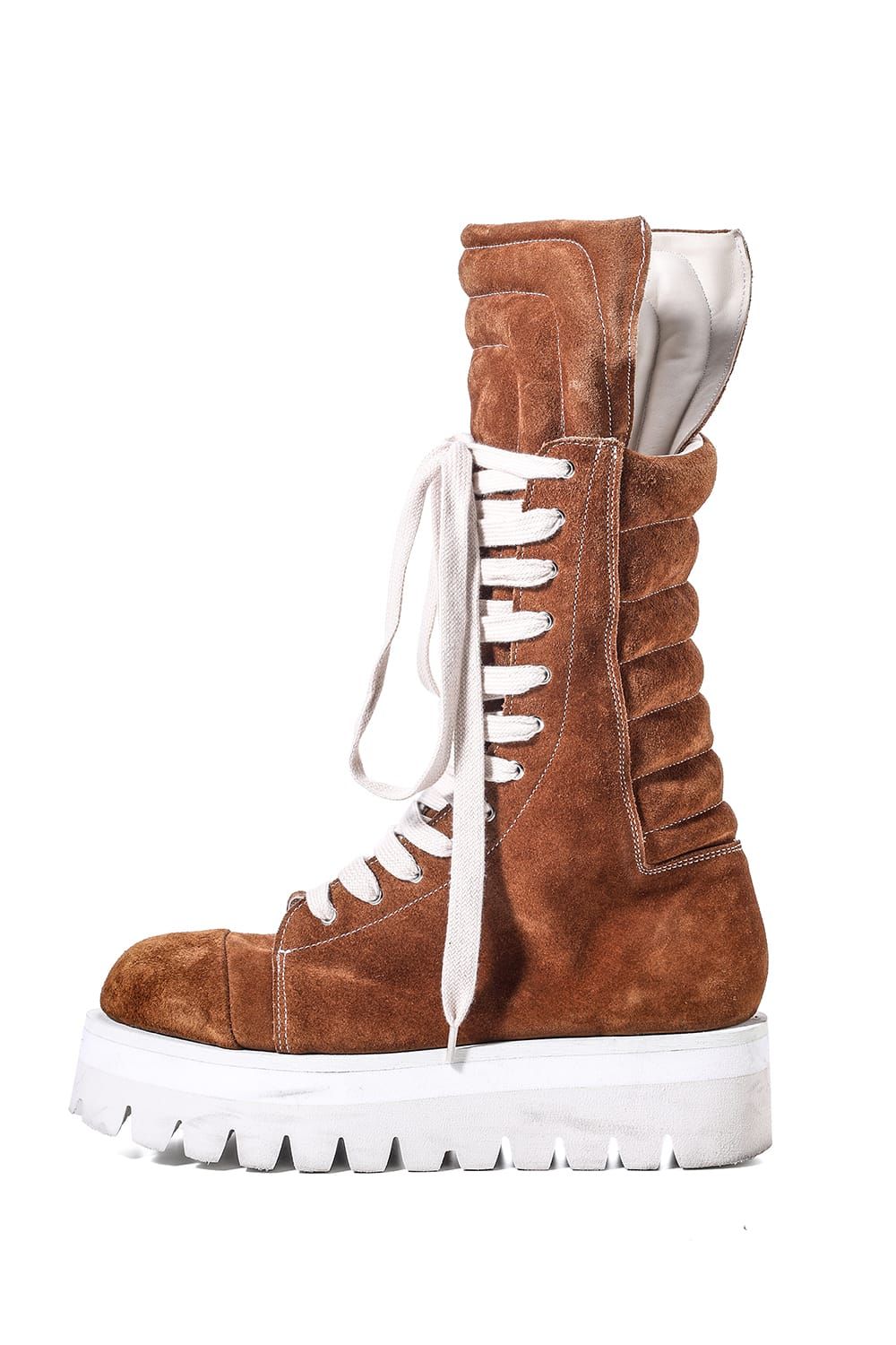 《2026AW先行予約》Torqe High Boots"Black × White / Brown × White /All Black" / トルクハイブーツ"ブラック×ホワイト / ブラウン×ホワイト /オールブラック"