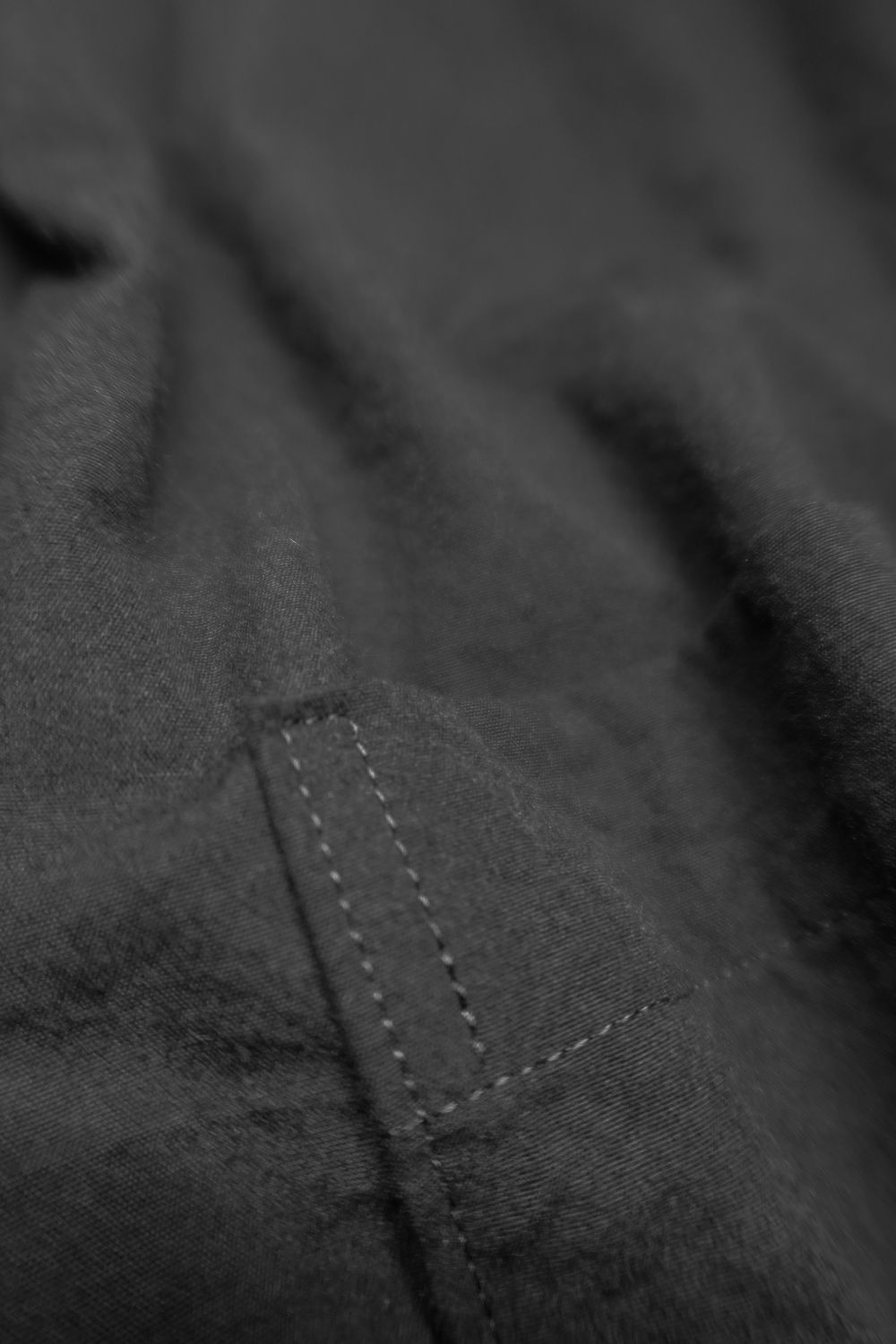 Cotton Broad Short-Sleeved Big Shirt &Dress"Black" / コットンブロード半袖ビッグシャツ / ワンピース"ブラック"