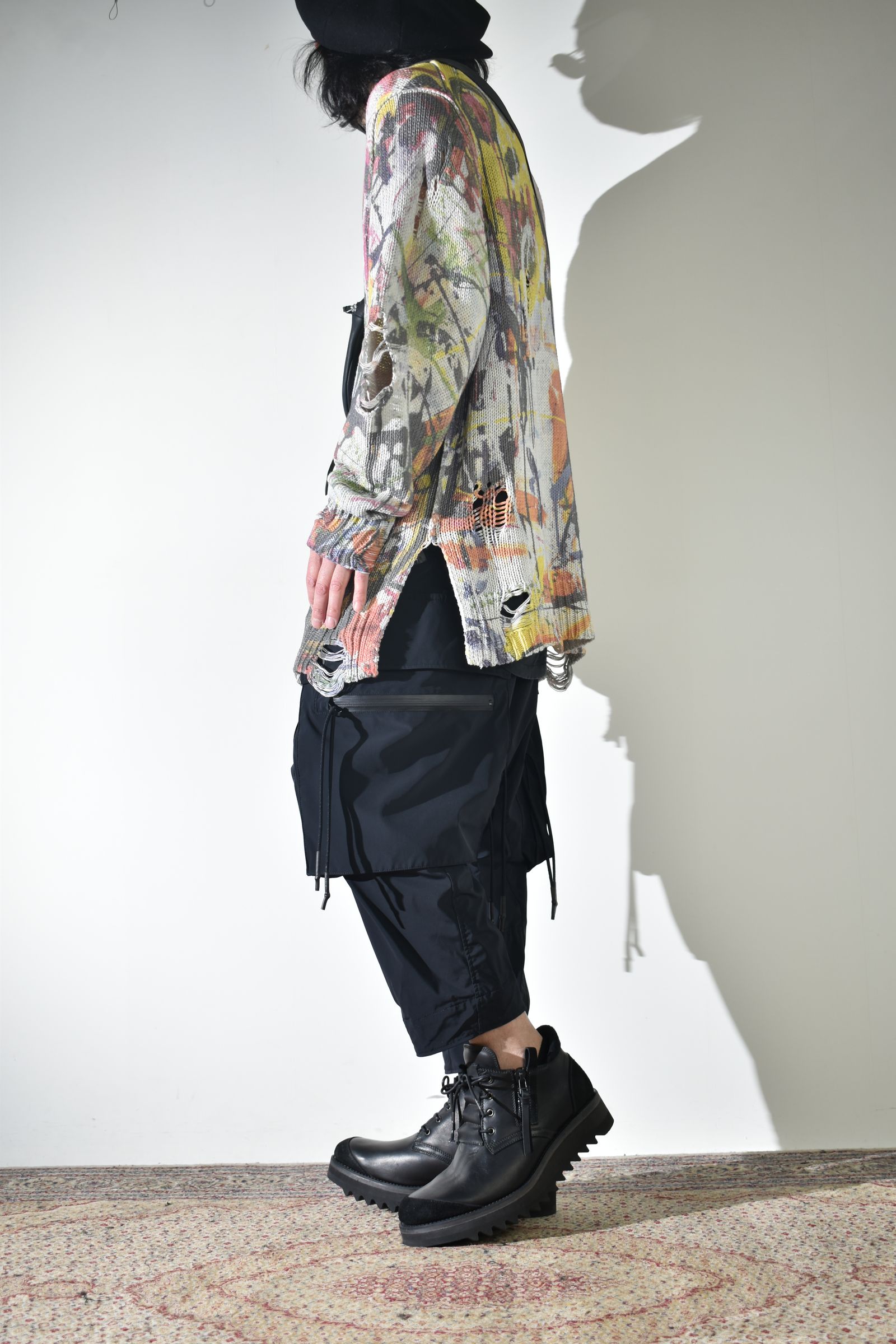 テクニカルなカーゴパンツ