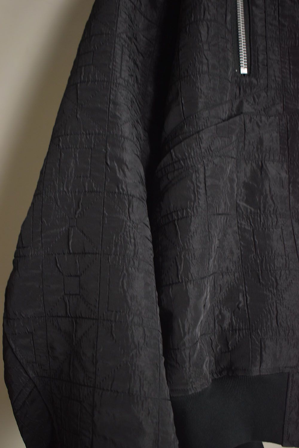 Geometry Jumbo MA-1 Blouson"Black" / ジオメトリージャンボMA-1ブルゾン"ブラック"