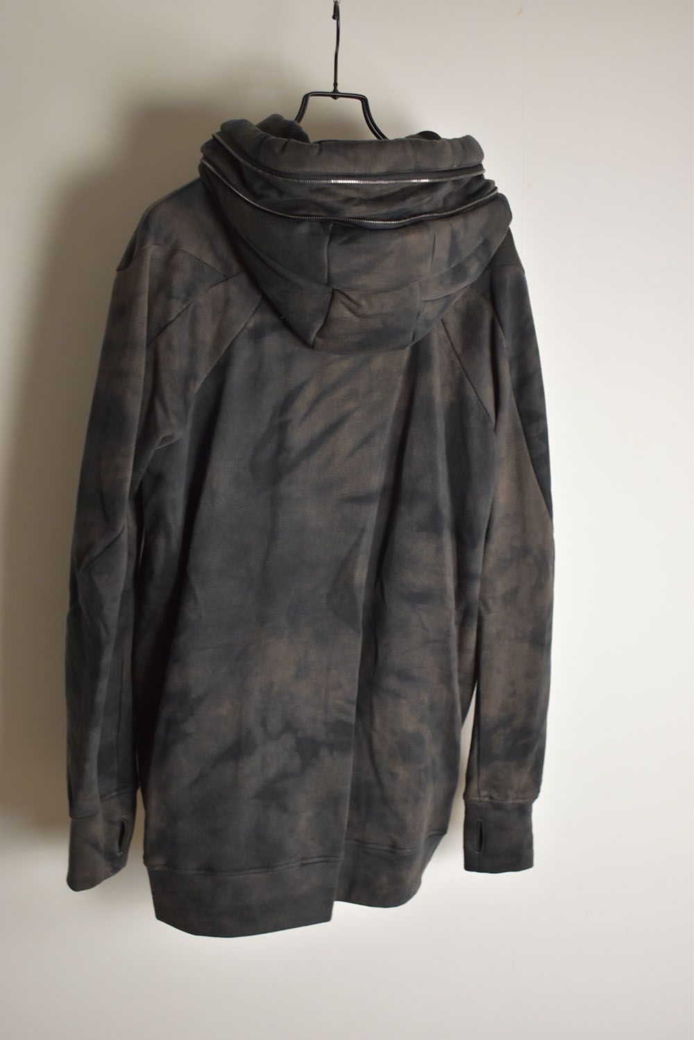 Non Ply Yarn Lined Hooded Jacket"Dust" /  無撚糸裏毛フーデッドジャケット"ダスト"