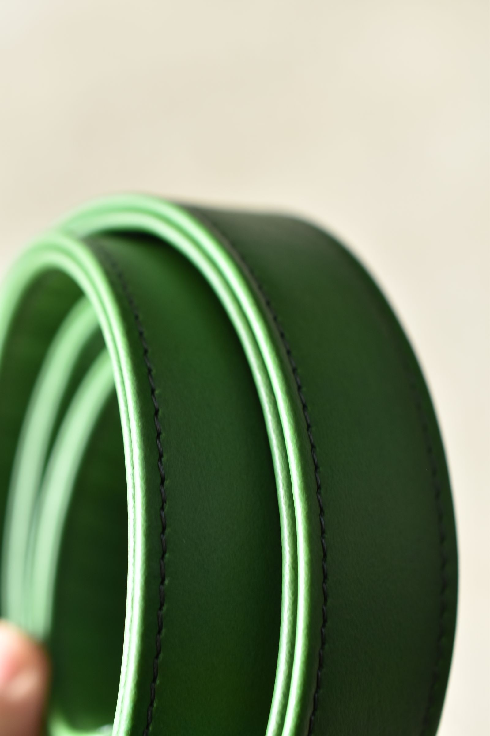 Leather Belt"Green" / レザーベルト "グリーン"