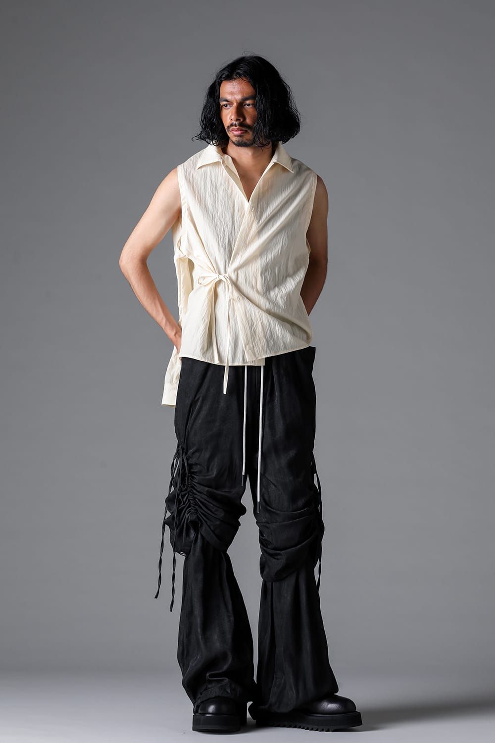 《2026SS先行予約》Shiva Shirts"Black / Cream" /シヴァシャツ"ブラック/クリーム"