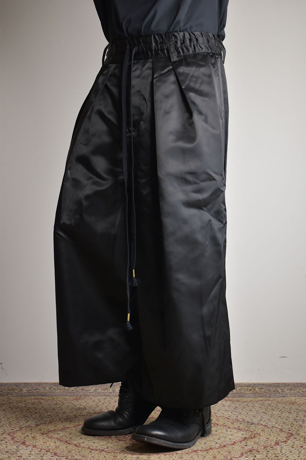 LC2 HAKAMA Trousers"Black"/袴トラウザーズ"ブラック"