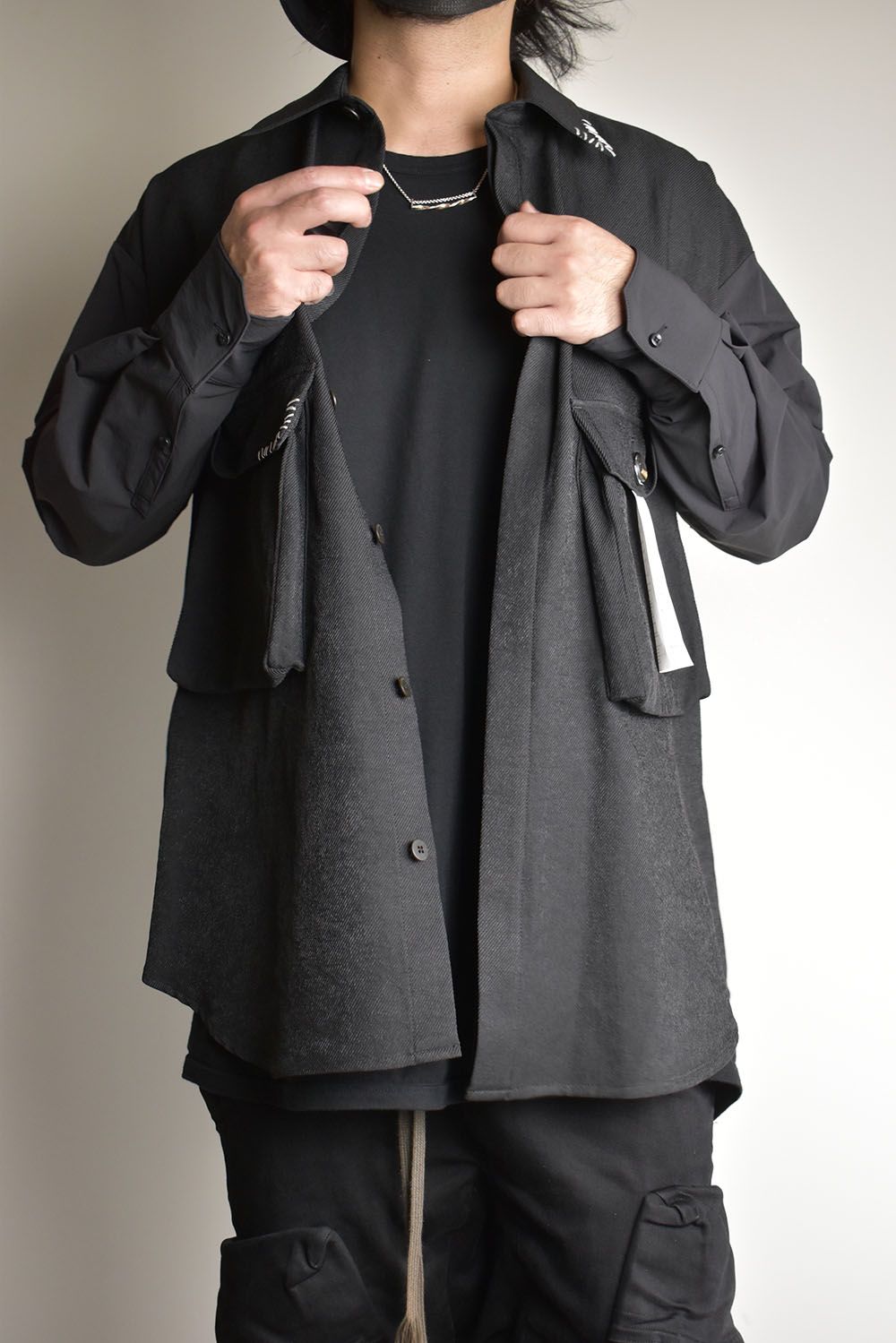 Shirts Jacket"Black"/シャツジャケット"ブラック"