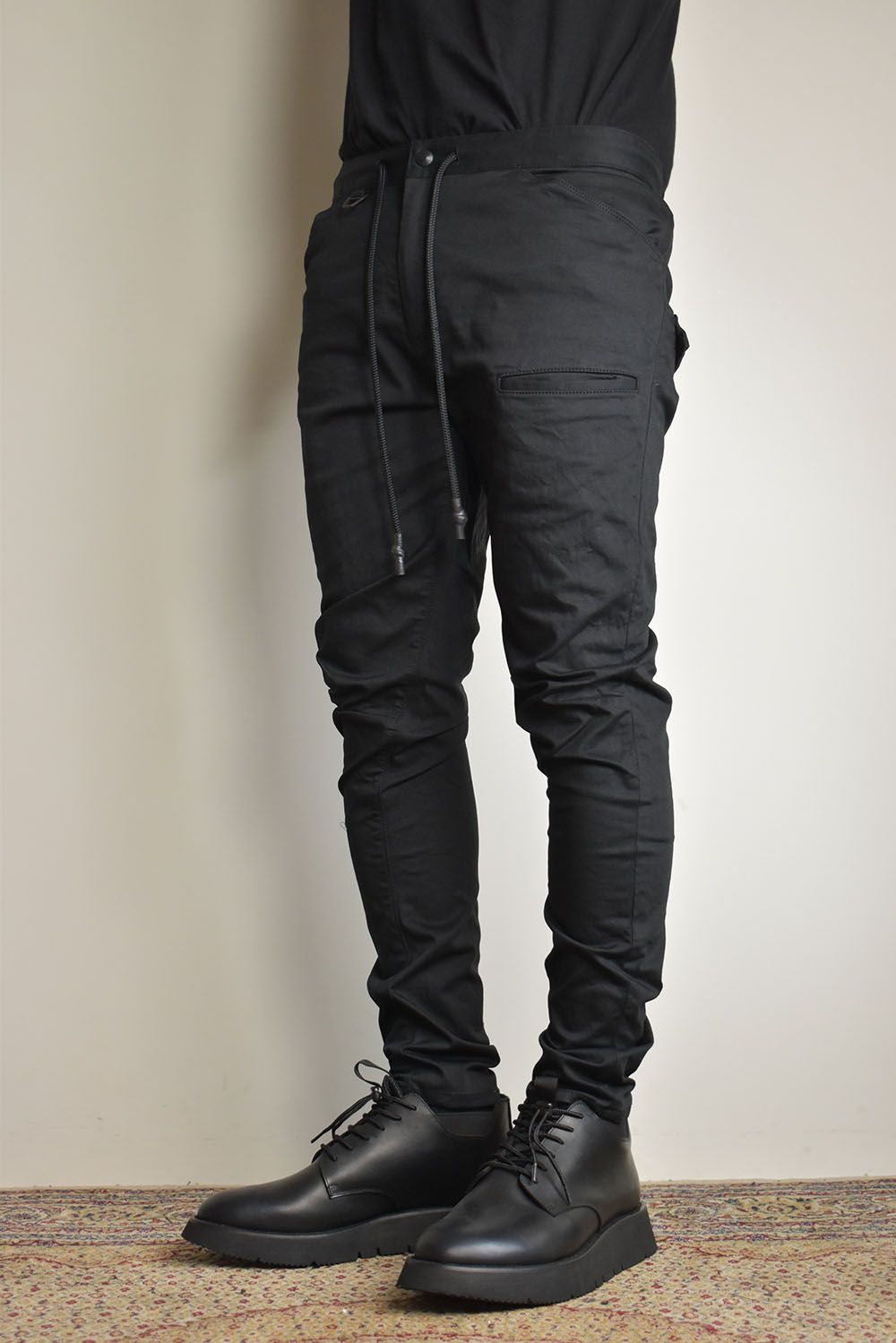 Slim Easy Pants"Black"/スリムイージーパンツ"ブラック"