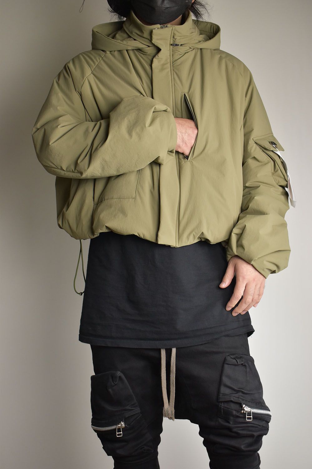 Padding Short Blouson"Olive" / パディングショートブルゾン"オリーブ"