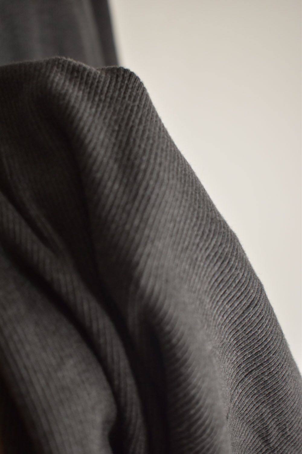 Modal x Cotton Rib Long Sleeve Tee "Dust" / モダール×コットンリブロンブスリーブTシャツ"ダスト"