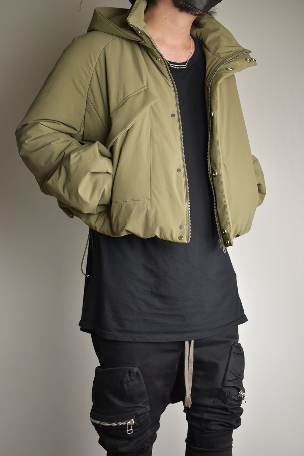 Padding Short Blouson"Olive" / パディングショートブルゾン"オリーブ"