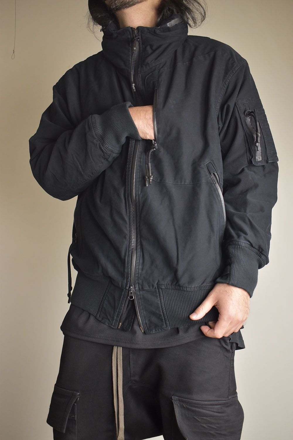 Bomber Jacket"Black" / ボンバージャケット"ブラック"