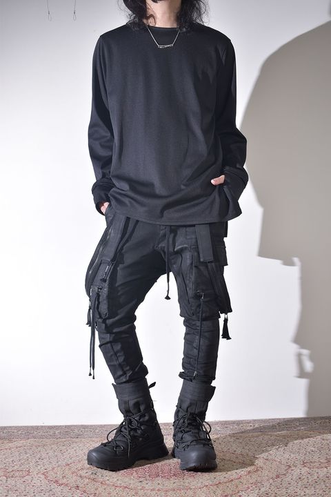 冬のニットジャケットスタイル