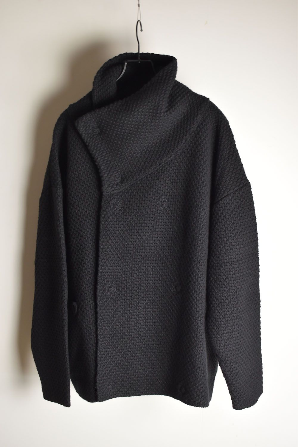 1.5G Snap Cardigan "Black" / 1.5Gスナップカーディガン"ブラック"