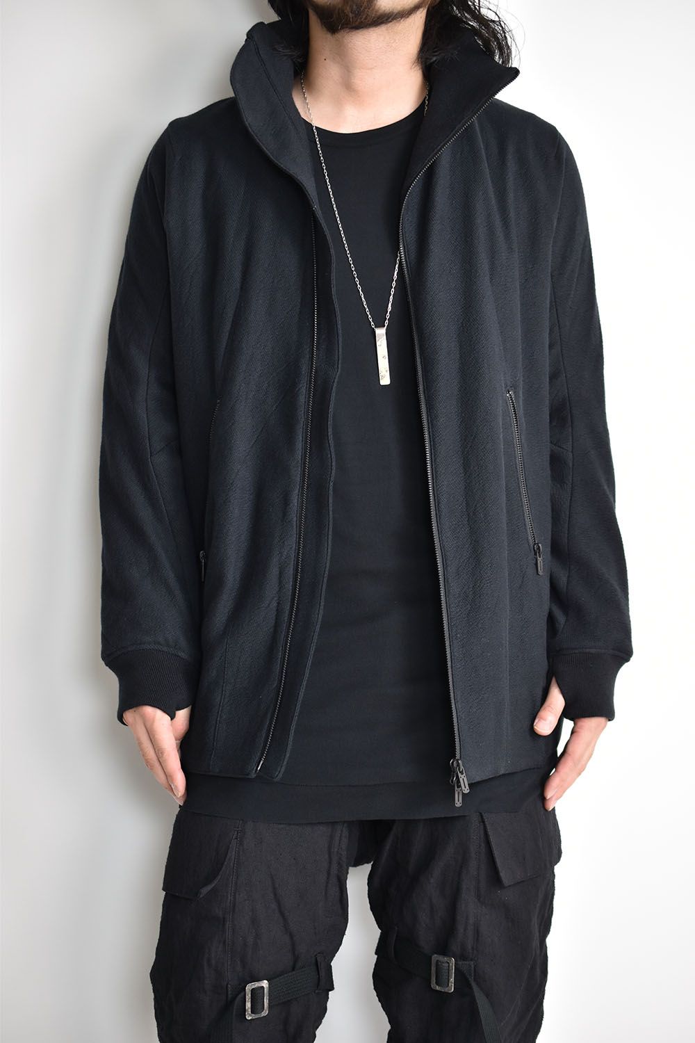 Denim Bomber Jacket"Black"/デニムボンバージャケット"ブラック"