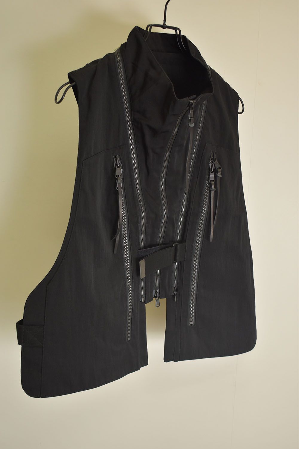 Nylon Wool Twill Tactical Vest"Black" / ナイロンウールツイルタクティカルベスト"ブラック"