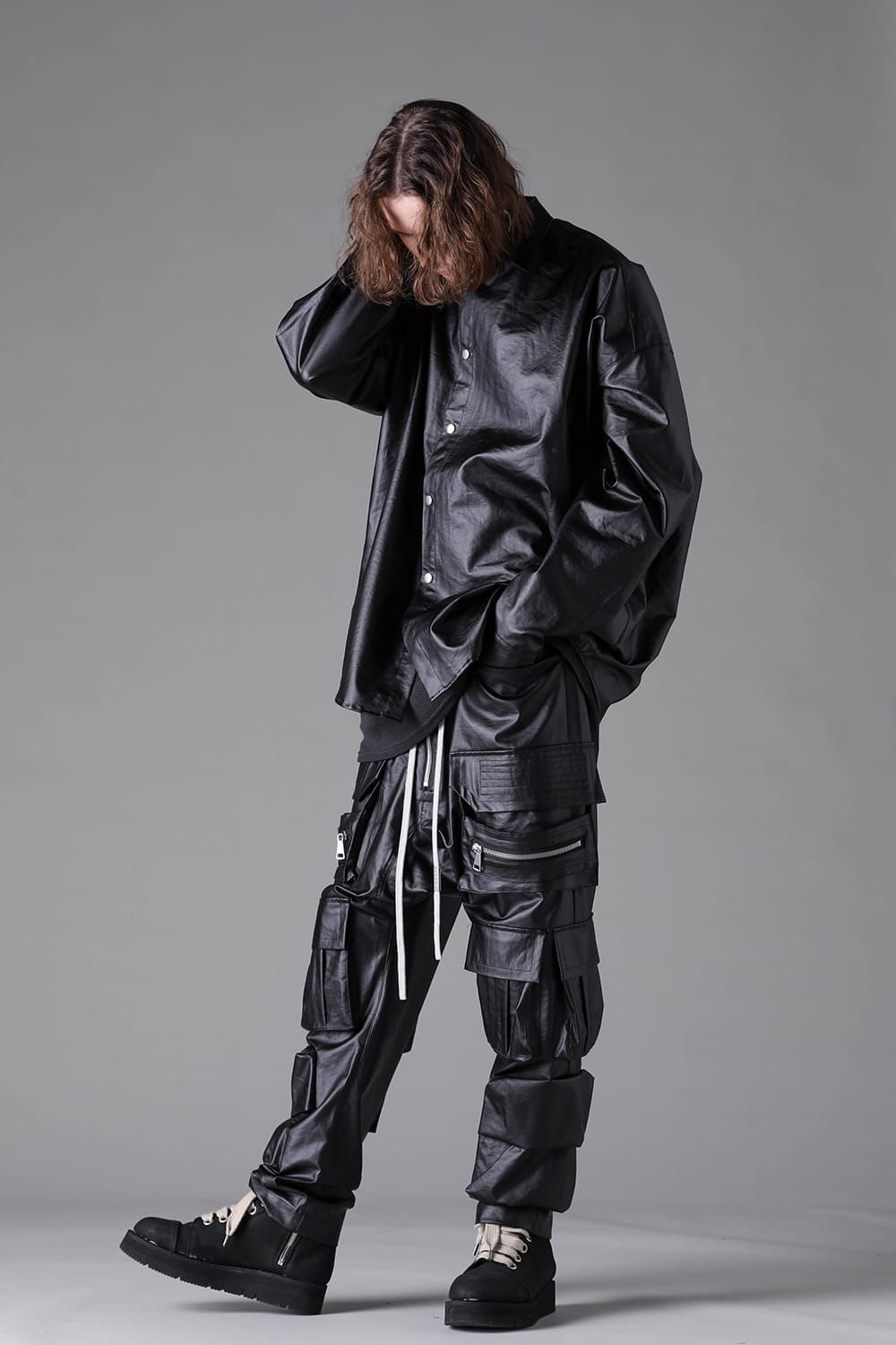 《2026AW先行予約》Cocoon Shirts"Smoke Black" / コクーンシャツ"ブラック"