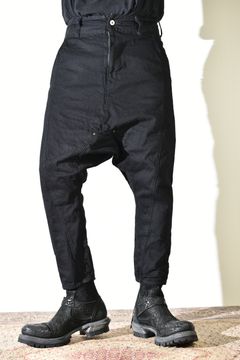 Sarrouel Denim Pants "Black" / サルエルデニムパンツ "ブラック"