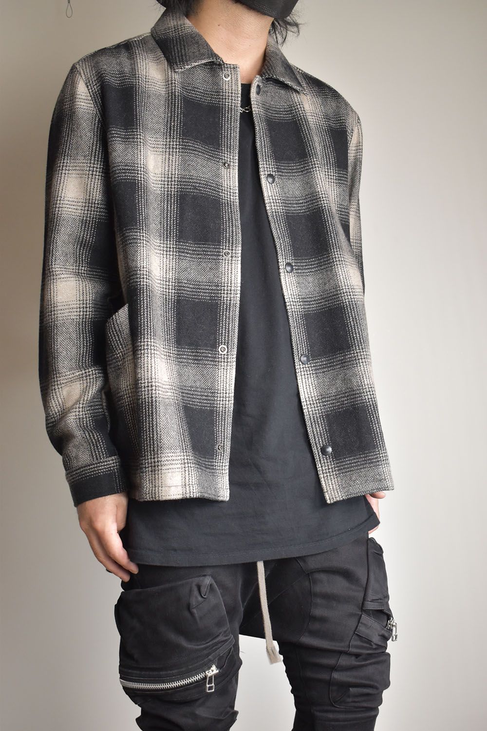 Flannel Shirts"Mix Black"/フランネルシャツ"ミックスブラック"