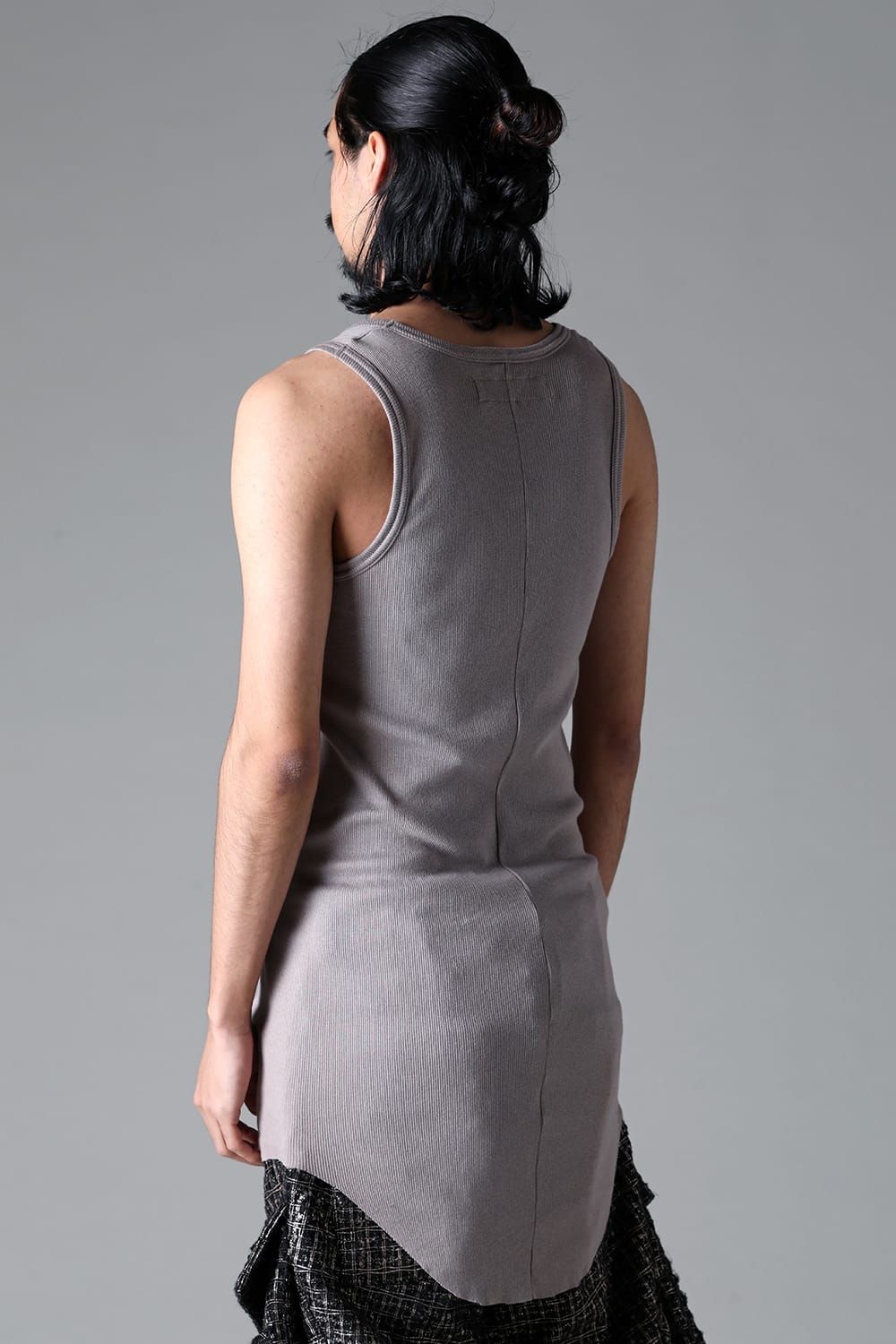 《2025AW先行予約》Rib Tank Top"Black / White /G.Beige / Grey / L.Beige" / リブタンクトップ"ブラック/ホワイト/グレーベージュ/グレー/ライトベージュ"