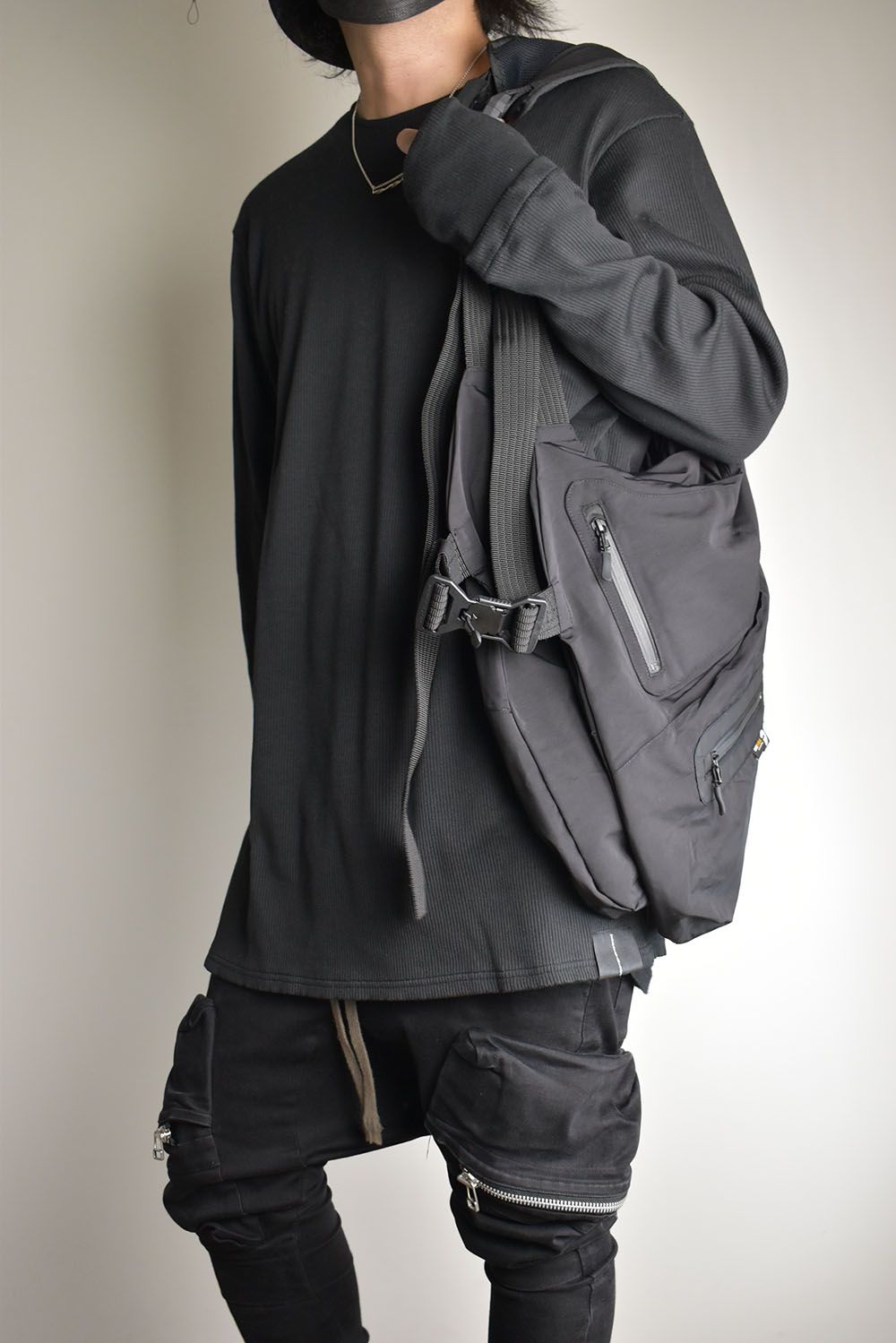 2Way Tactical Vest Bag"Black"/2ウェイタクティカルベストバッグ"ブラック"