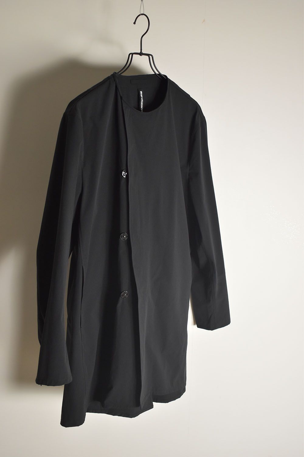 Anorak Jerseey Coat"Black" / アノラックジャージーコート"ブラック"
