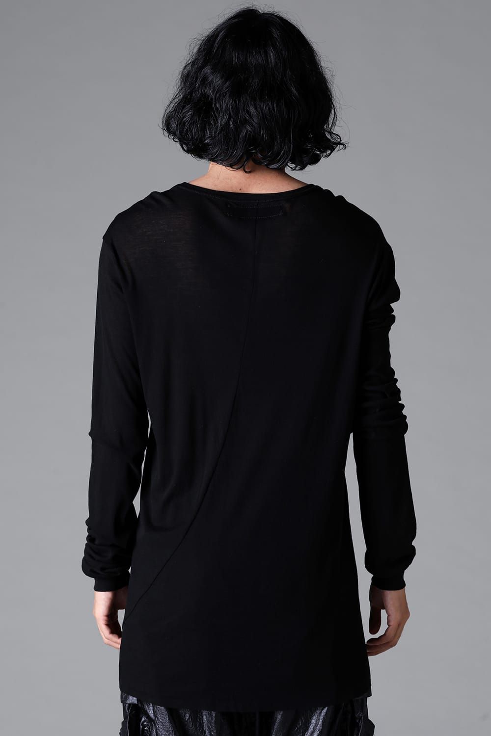 《2026SS先行予約》Gauze Jersey Long Sleeve"Black / Cream /White /Stone /Brown" / ガーゼジャージーロングスリーブ"ブラック/クリーム/ホワイト/ストーン/ブラウン"