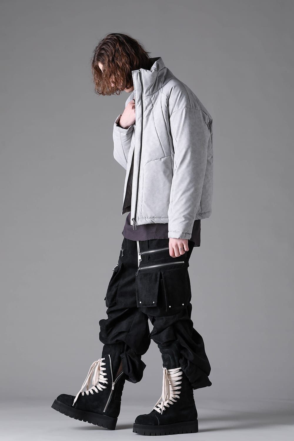 《2026AW先行予約》Padded Blouson "Smoke Black / L.Grey" / パデッドブルゾン"スモークブラック / ライトグレー"