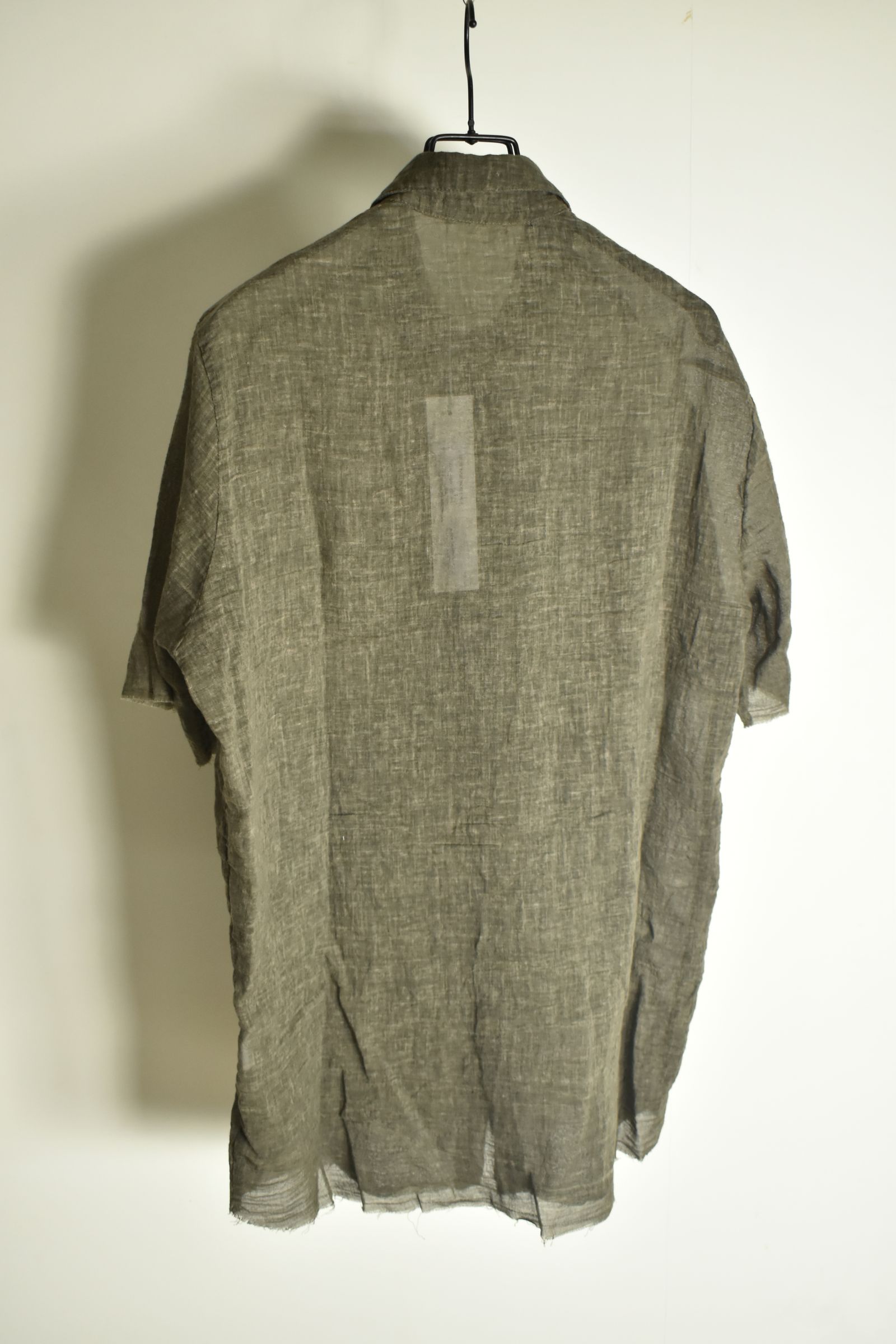 Short Sleeve Shirts"Charcoal Brown" / ショートスリーブシャツ"チャコールブラウン"