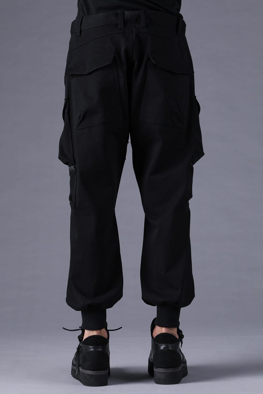 《2027SS先行予約分》Dry Jersey Cargo Jog Pants"Black" / ドライジャージーカーゴジョグパンツ"ブラック"