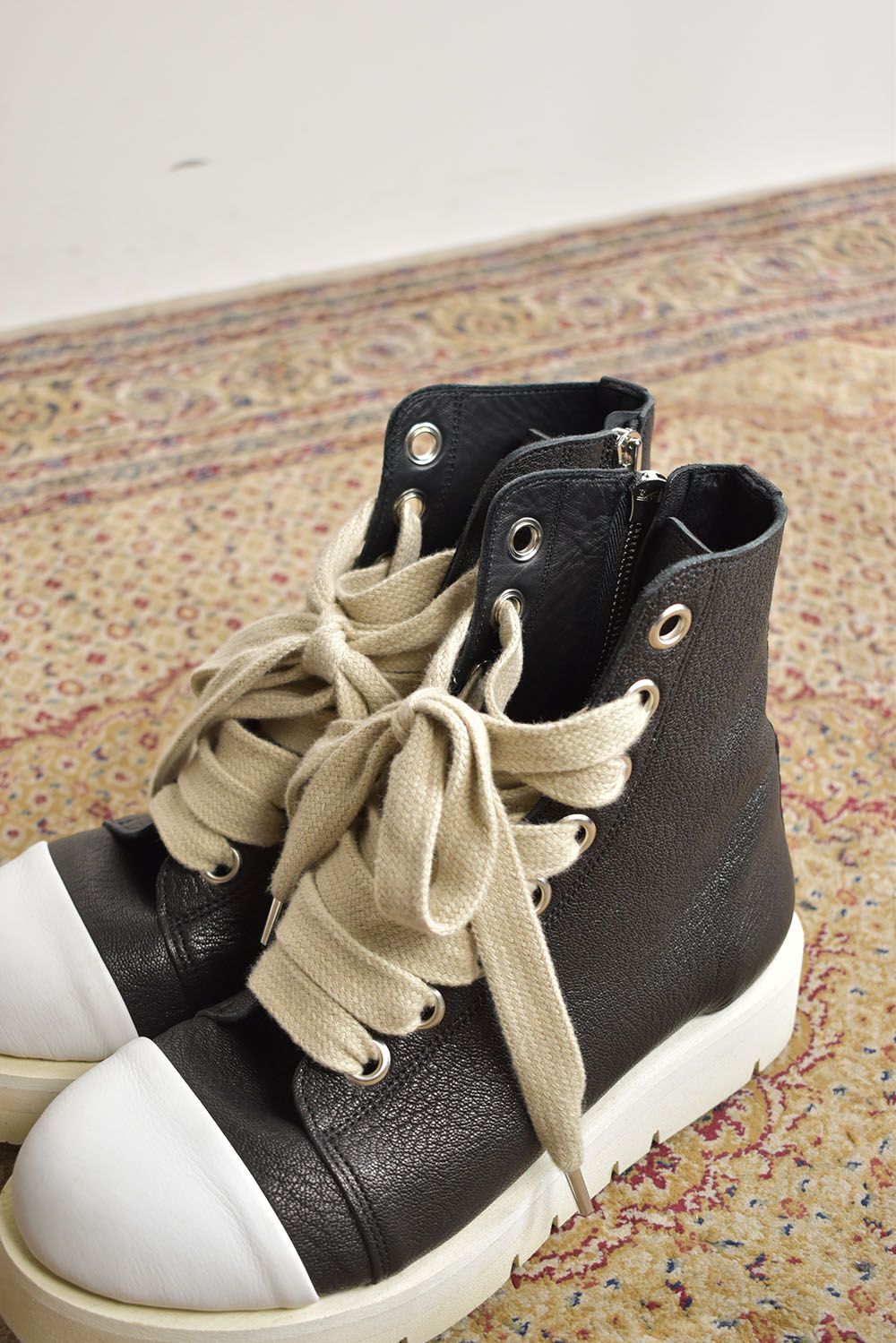 Sneaker Boots"Black×White"/スニーカーブーツ"ブラック×ホワイト"