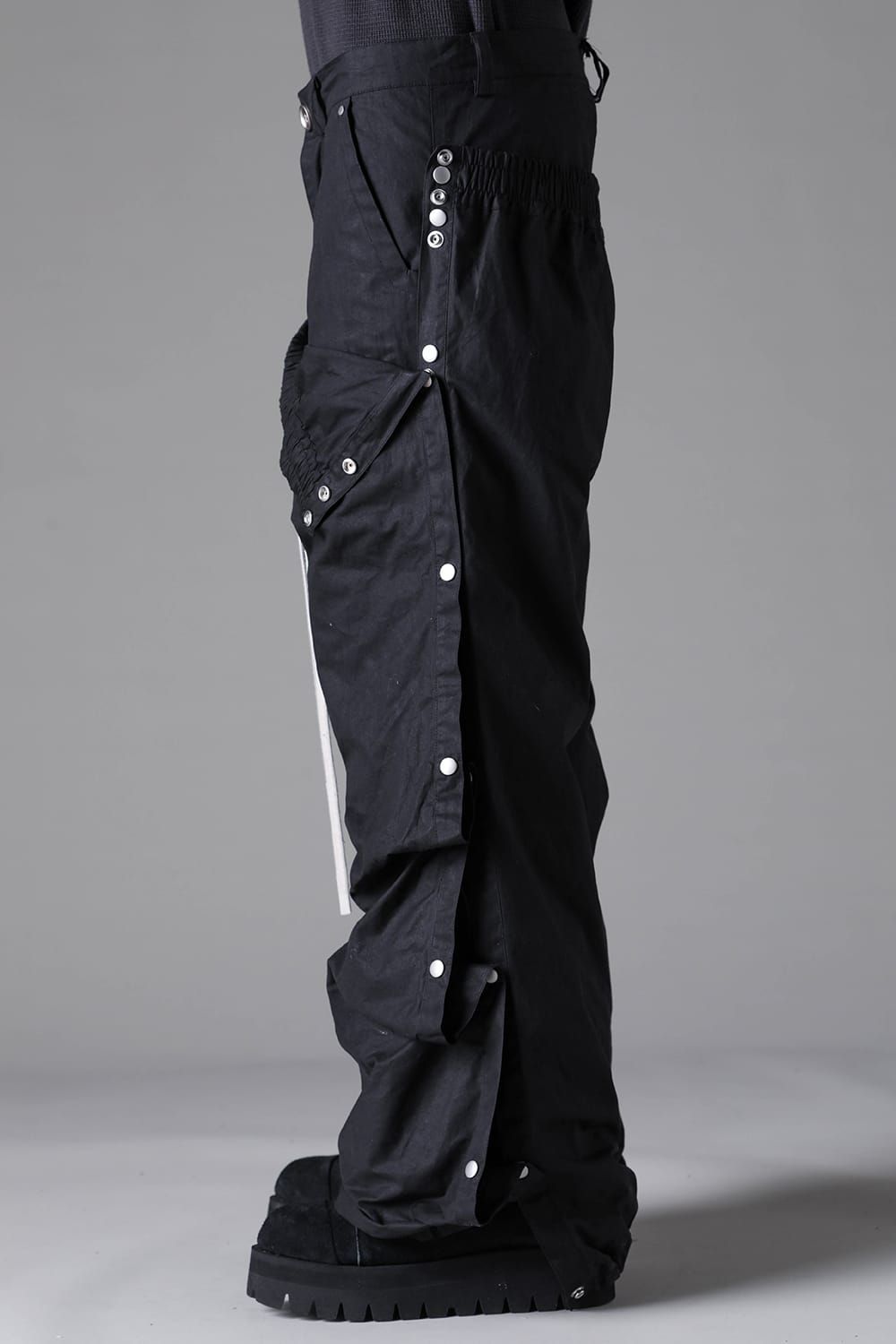 《2026AW先行予約》Layerd Baggy Pants"Black" / レイヤードバギーパンツ"ブラック"