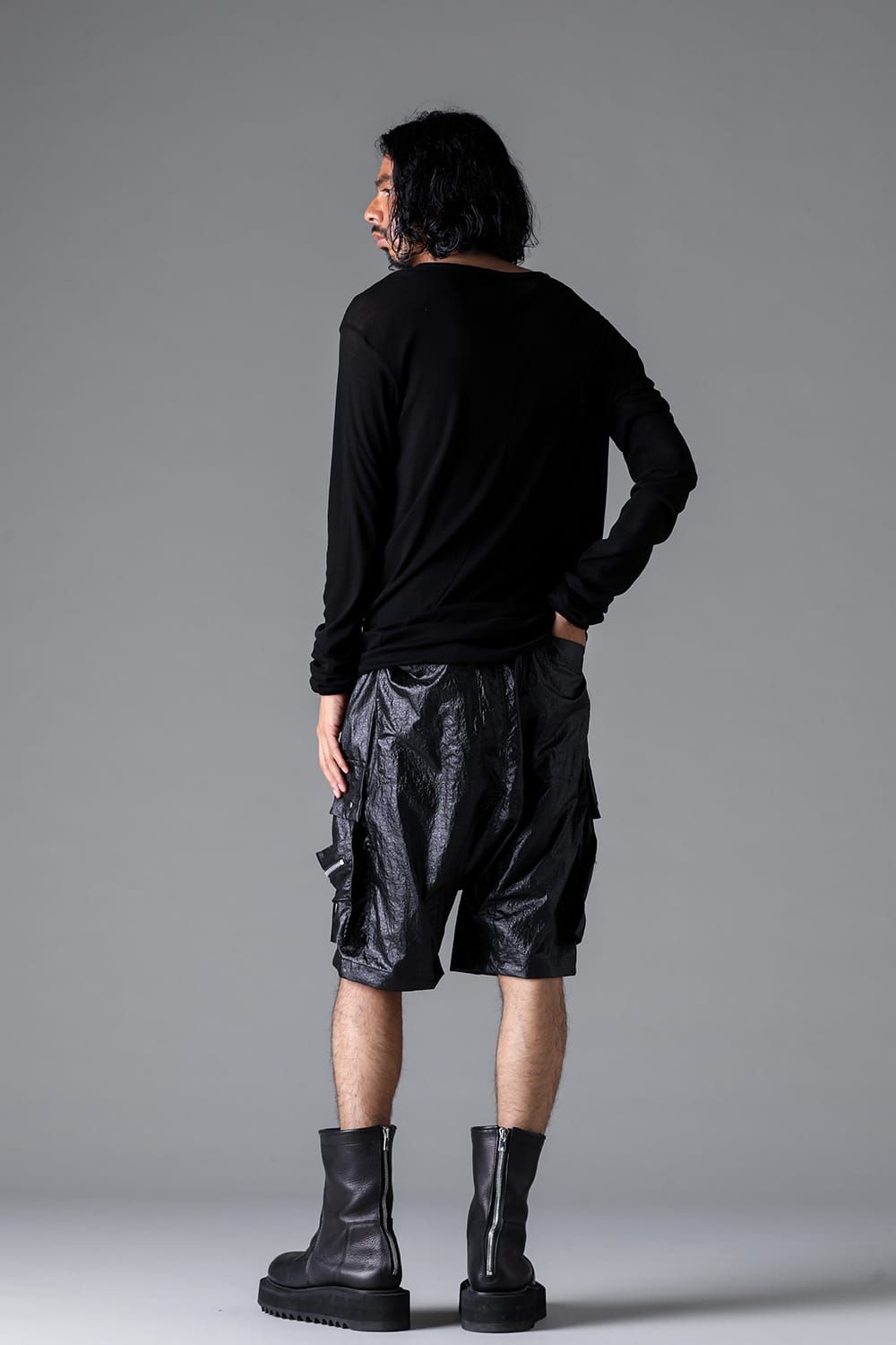 《2026SS先行予約》Gauze Jersey Long Sleeve"Black / Cream /White /Stone /Brown" / ガーゼジャージーロングスリーブ"ブラック/クリーム/ホワイト/ストーン/ブラウン"